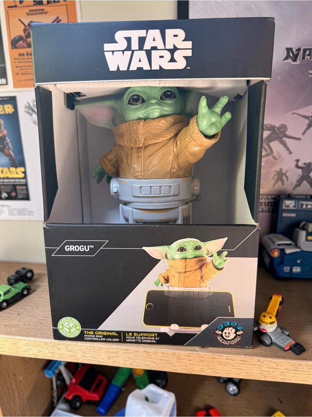 Star Wars: The Mandalorian Grogu Phone and Controller Holder New in Box